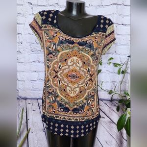 Boho Lucky Brand Top Med